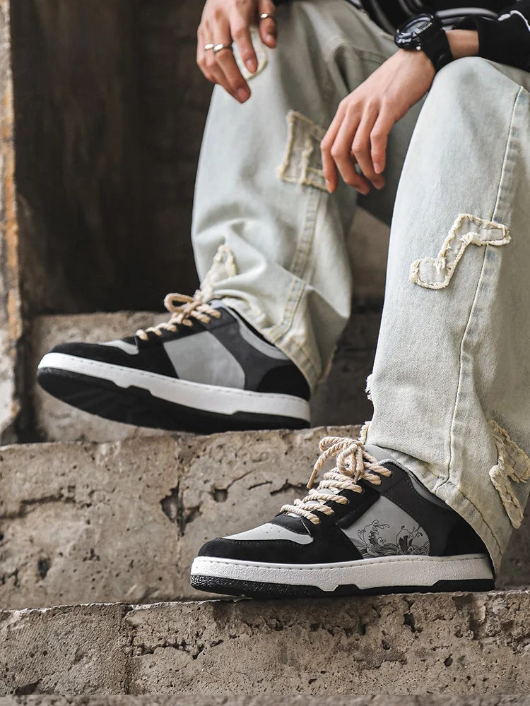 Colour Block Low-Top Sneakersㅤ