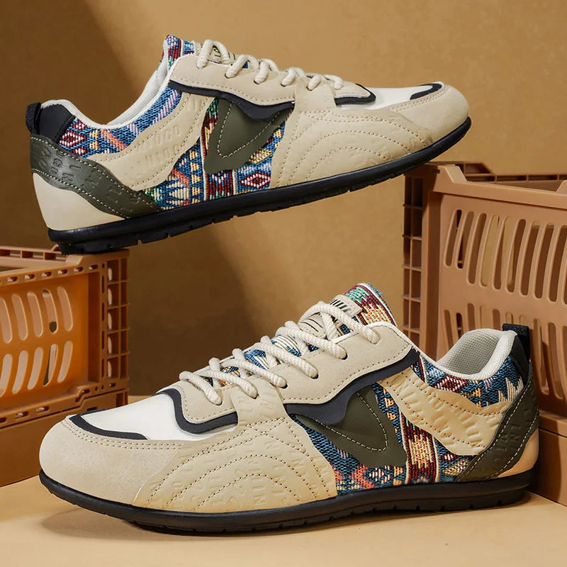 Tribal Weave Trainer Sneakers