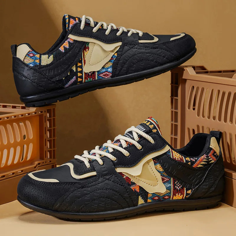 Tribal Weave Trainer Sneakers