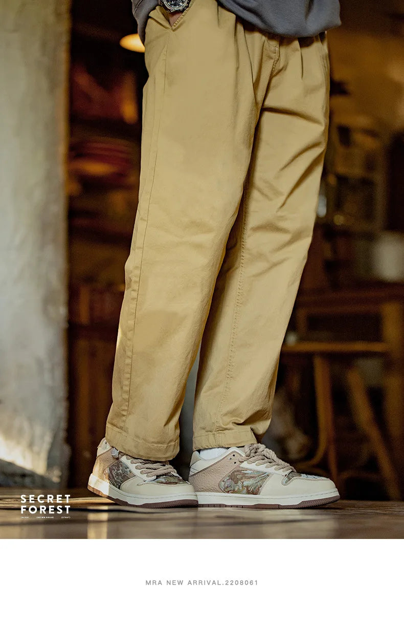 Secret Forest Oil-Paint Sneakers