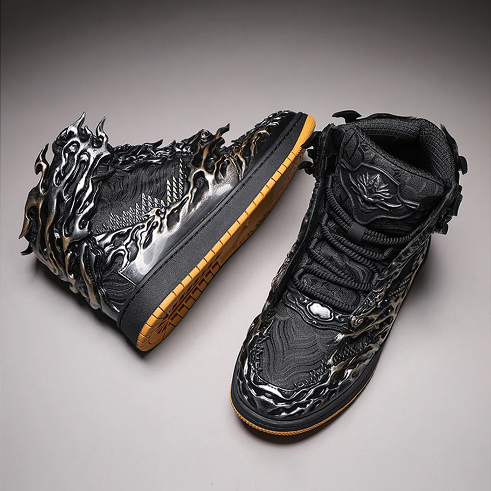 Wukong Cloud Motif Sneakers