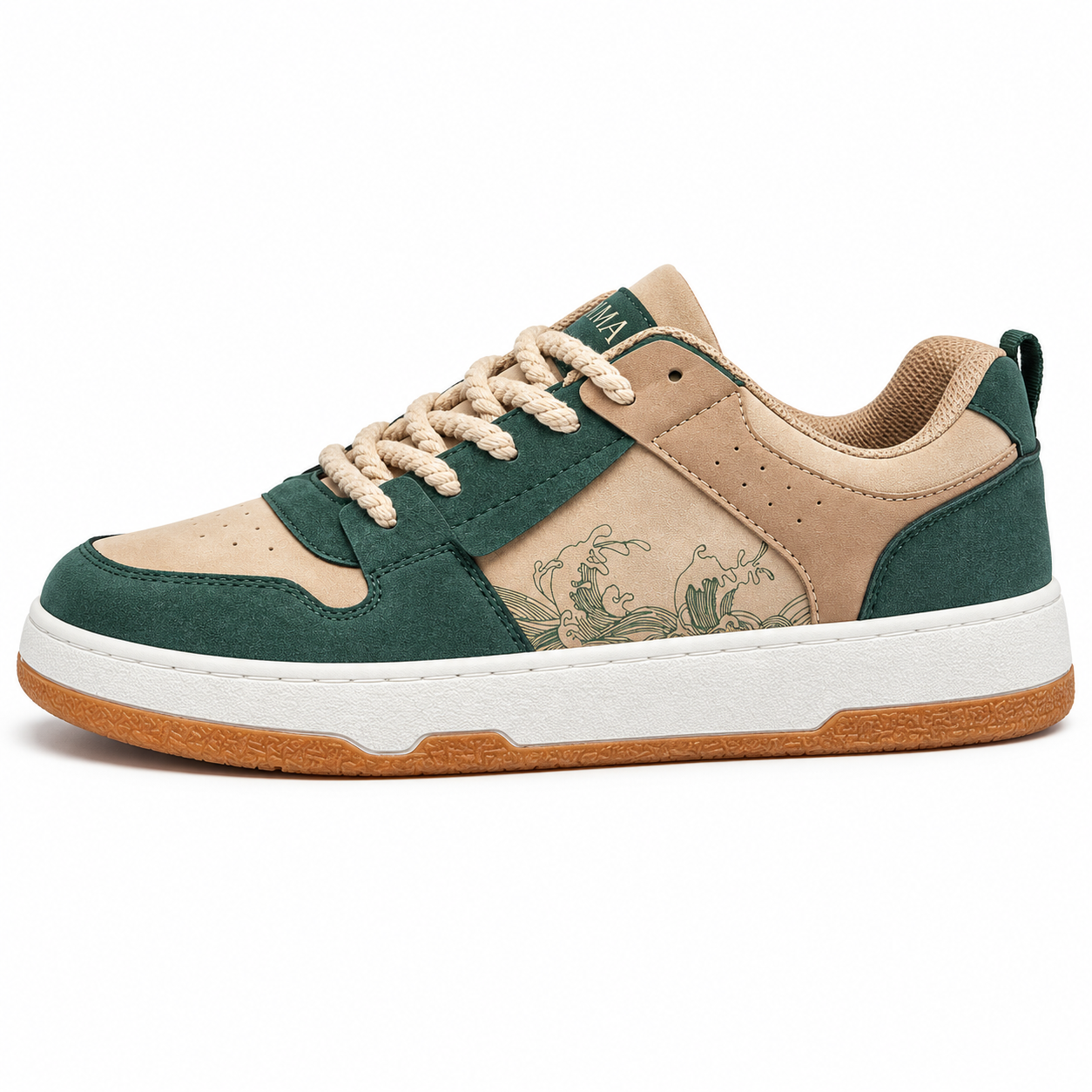 Colour Block Low-Top Sneakers