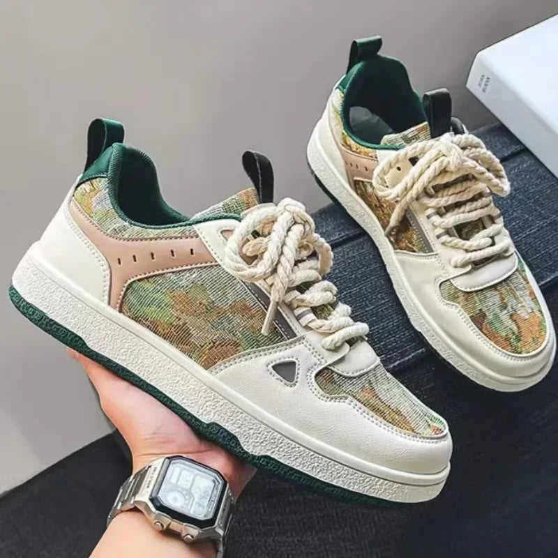 Starry Night Skate Sneakers, after Van Goghㅤ