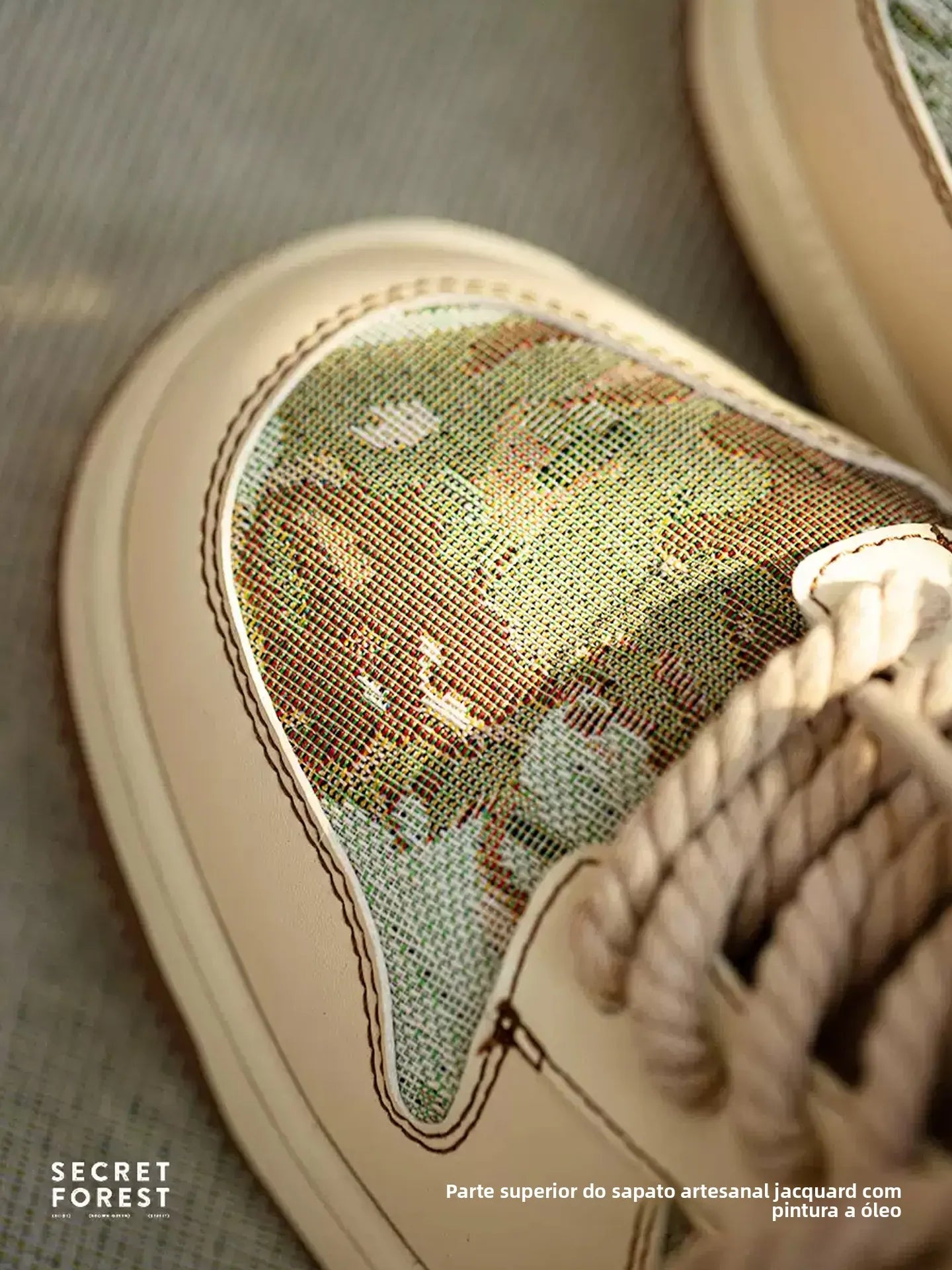 Secret Forest Oil-Paint Sneakersㅤ