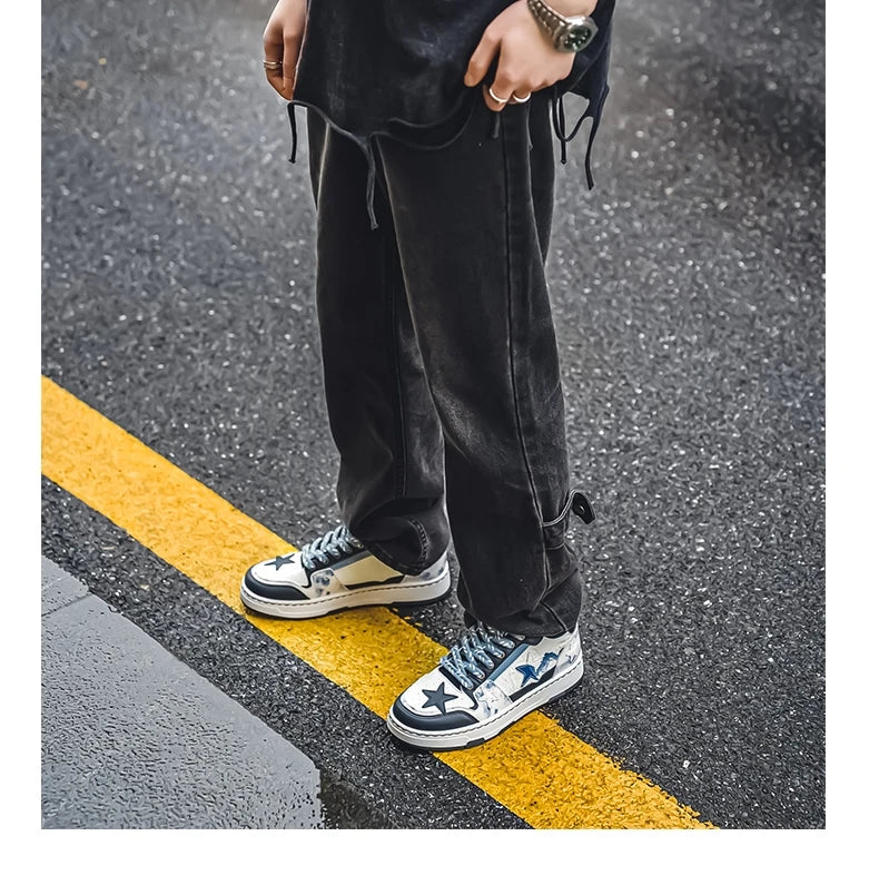 Dragon Relief Leather Sneakersㅤ