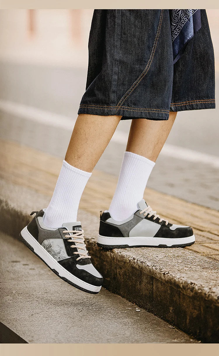 Colour Block Low-Top Sneakersㅤ