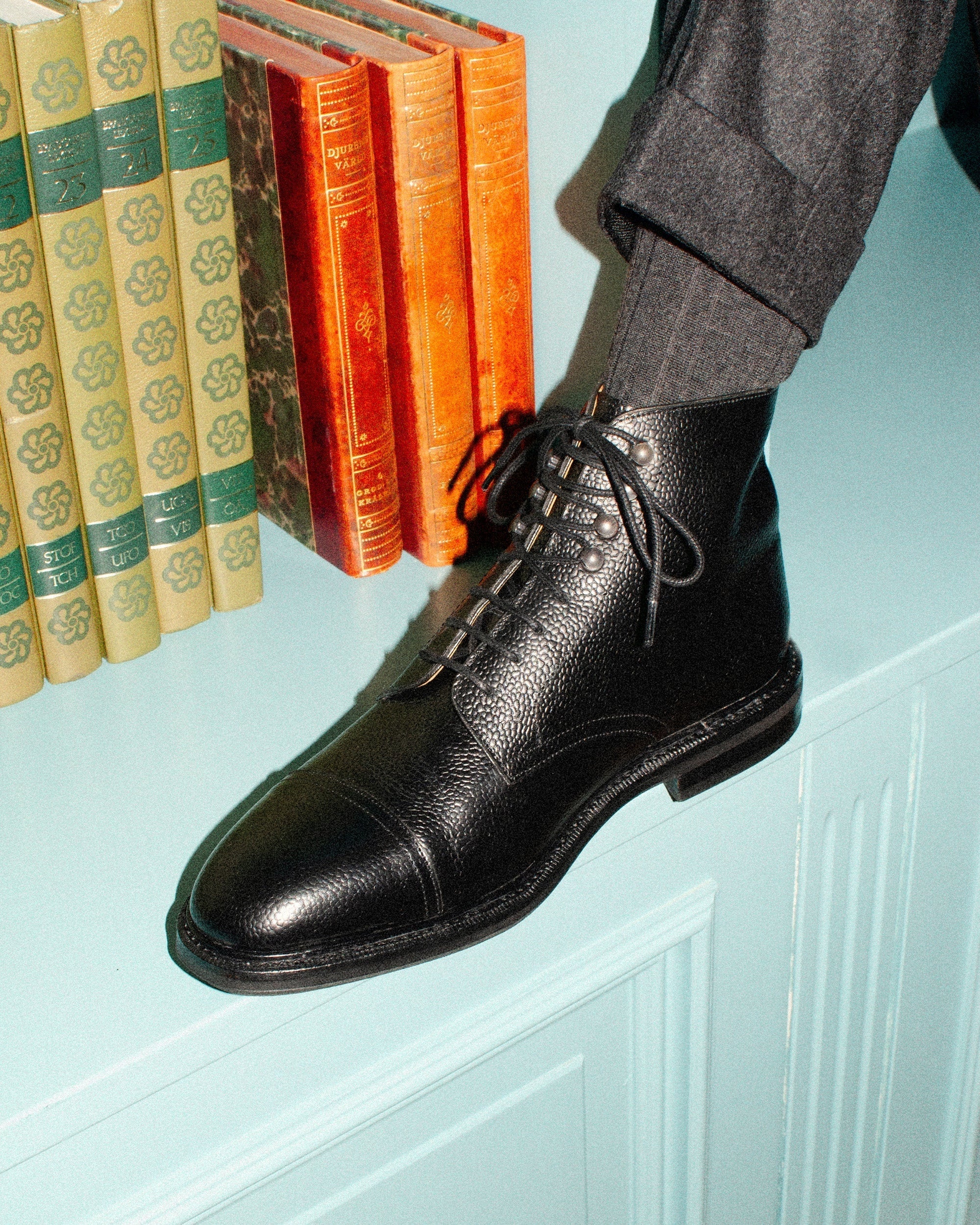 Stormont Storm Welt Boot – Black Country Calf