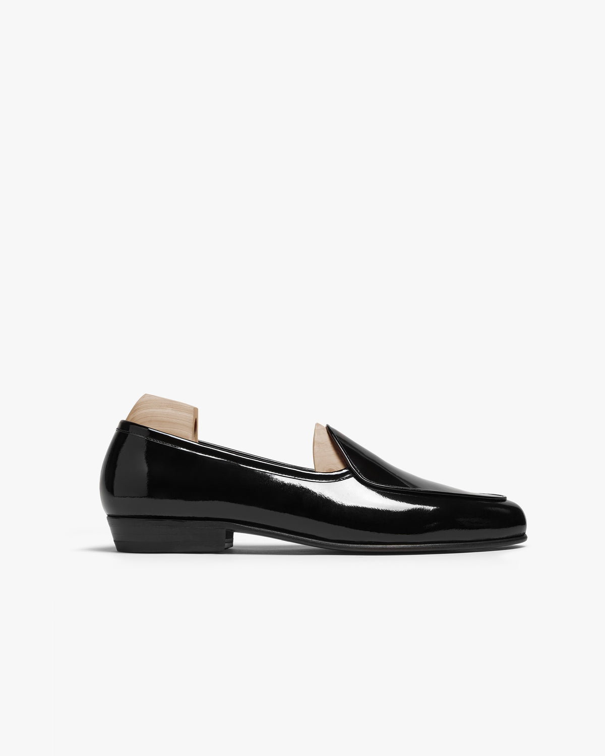Bellamy Belgian Loafer – Black Patent Leather