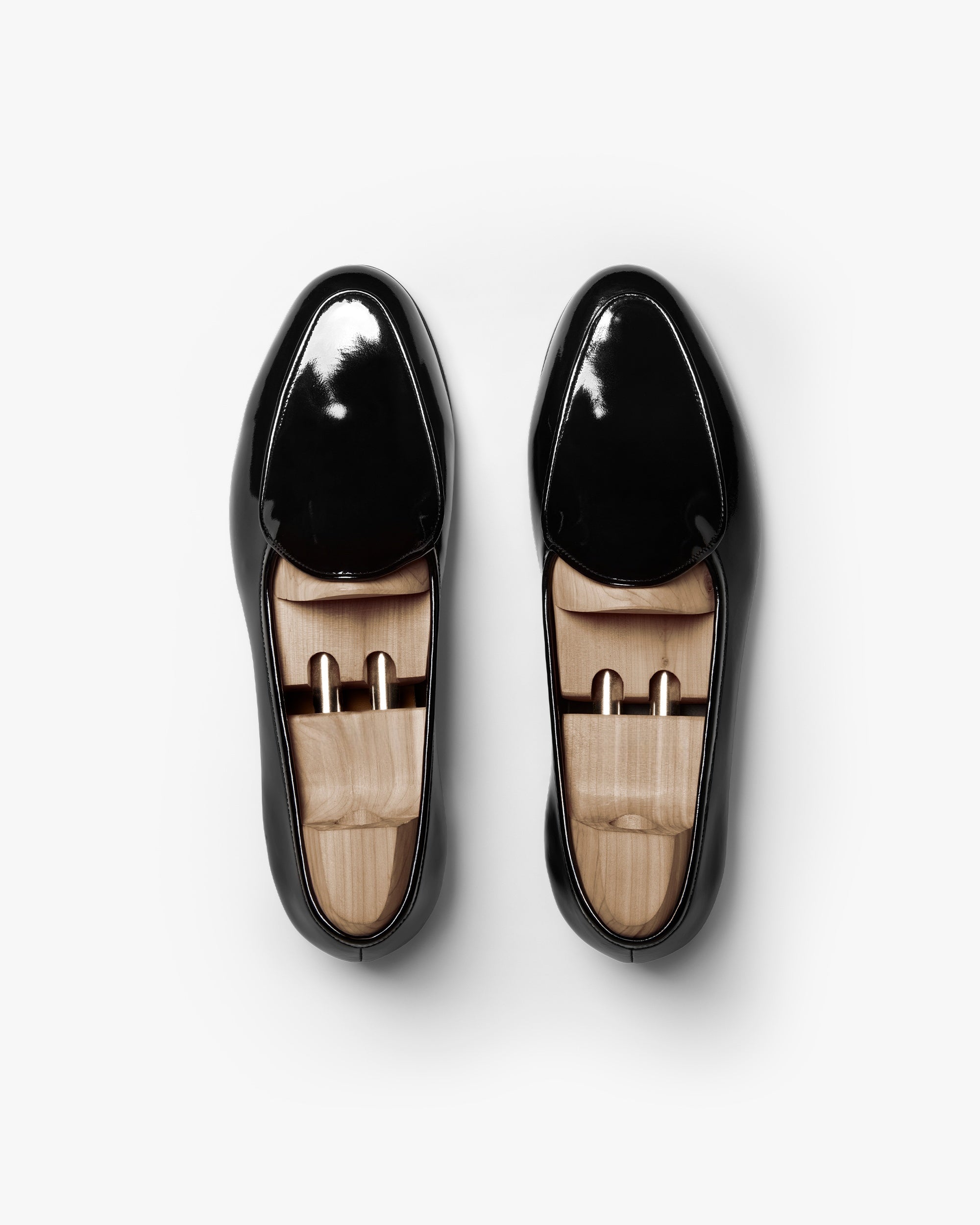 Bellamy Belgian Loafer – Black Patent Leather
