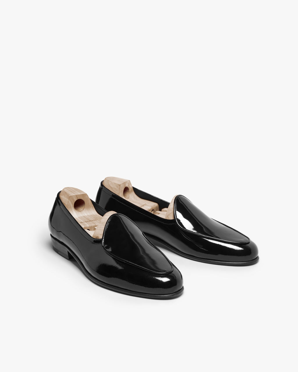 Bellamy Belgian Loafer – Black Patent Leather