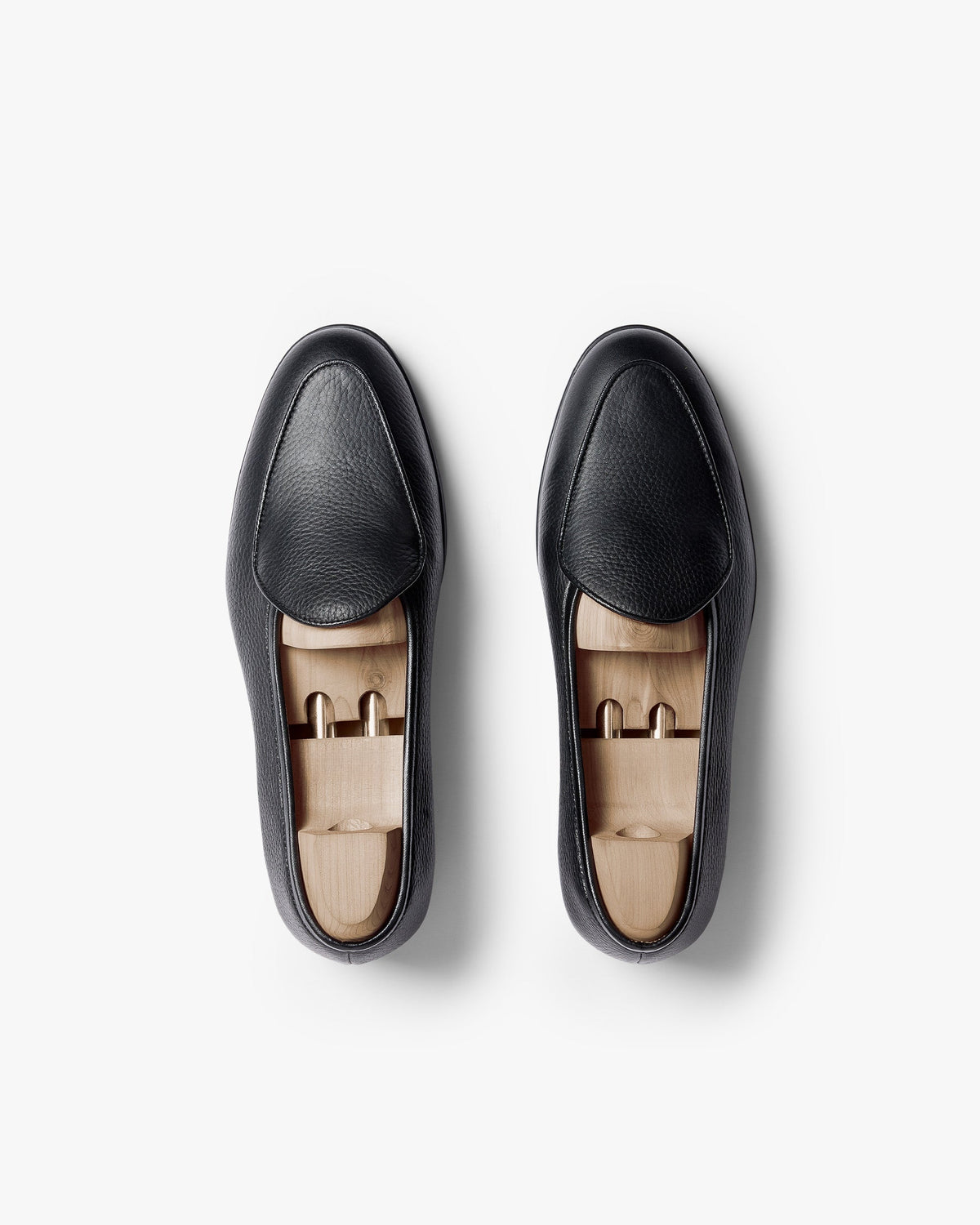Bellamy Walker Loafer – Black Natural Grain