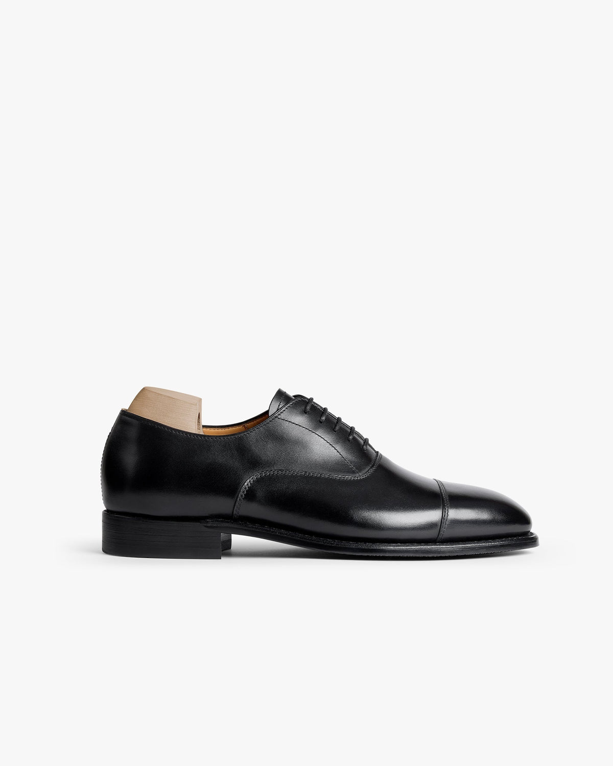 Norwood Cap-Toe Oxford – Black Calf