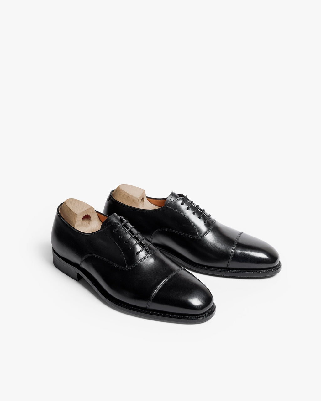 Norwood Cap-Toe Oxford – Black Calf