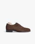 Norwood Cap-Toe Oxford – Dark Brown Suede