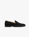 Rivo Slip-On Loafer – Black Suede