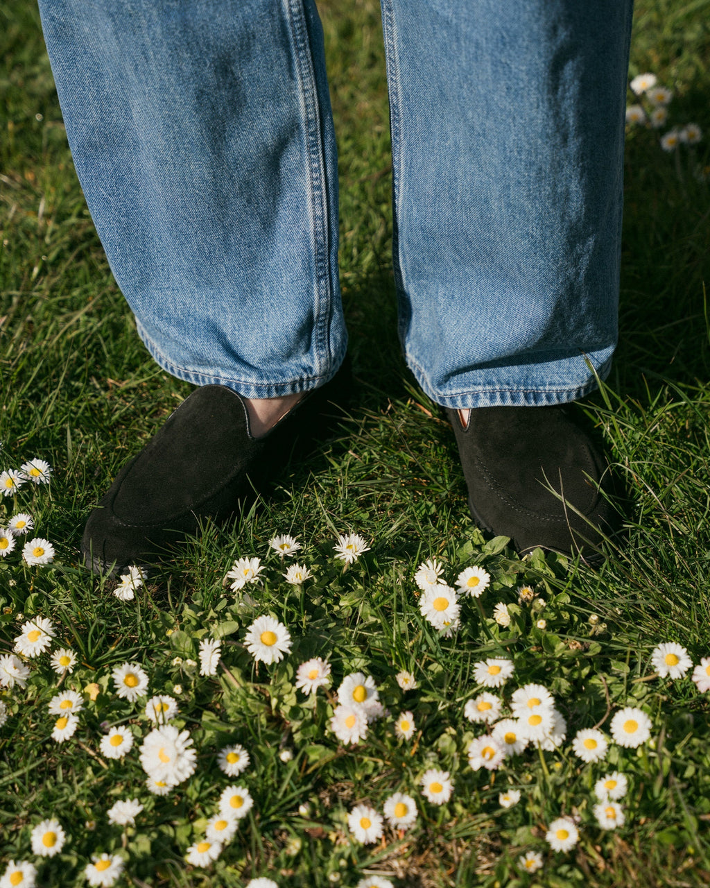 Rivo Slip-On Loafer – Black Suede