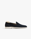 Rivo Slip-On Loafer – Navy Suede