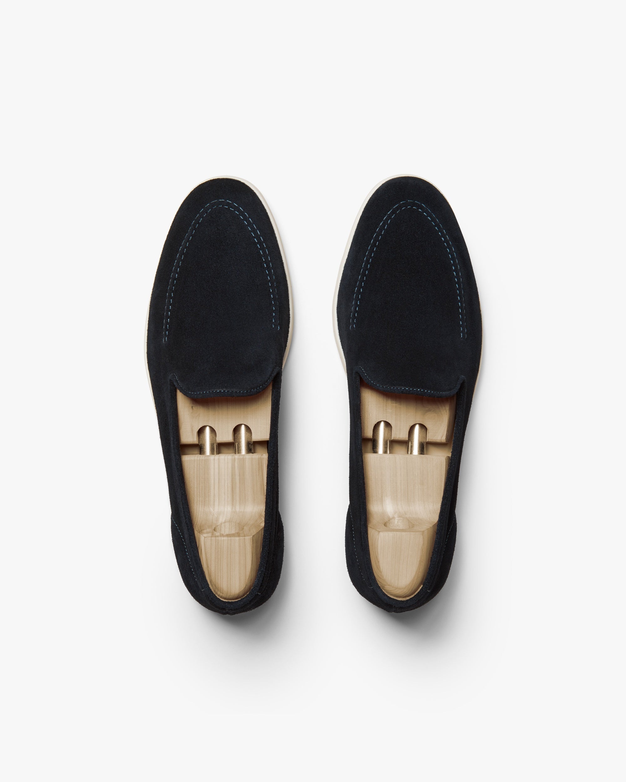 Rivo Slip-On Loafer – Navy Suede