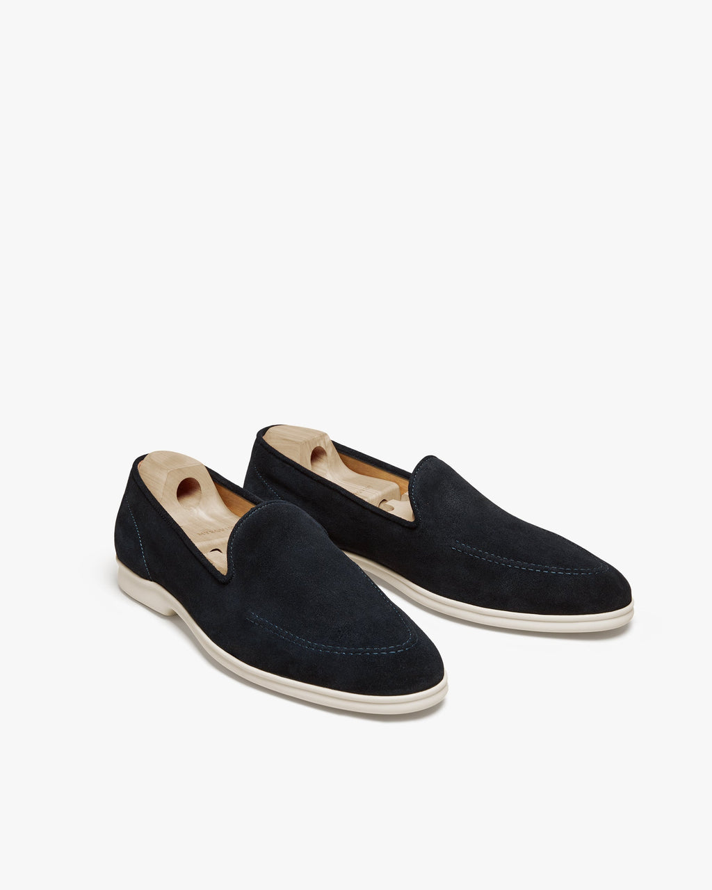 Rivo Slip-On Loafer – Navy Suede