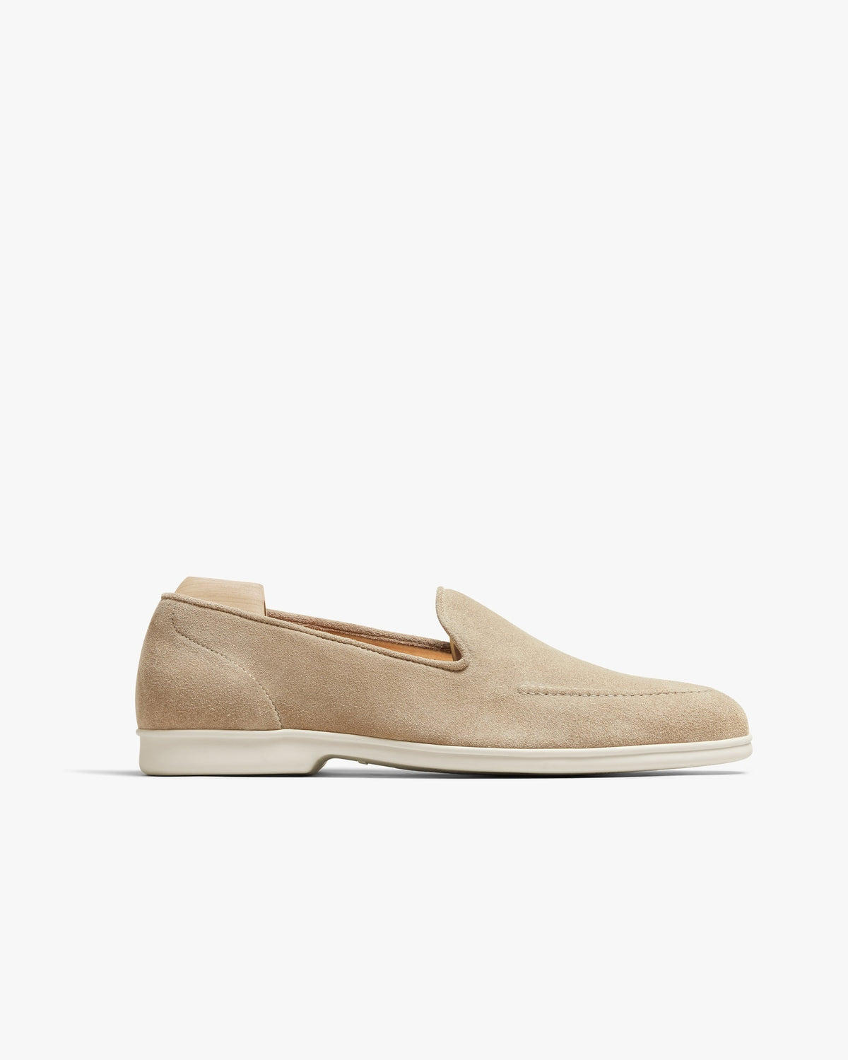 Rivo Slip-On Loafer – Sand Suede
