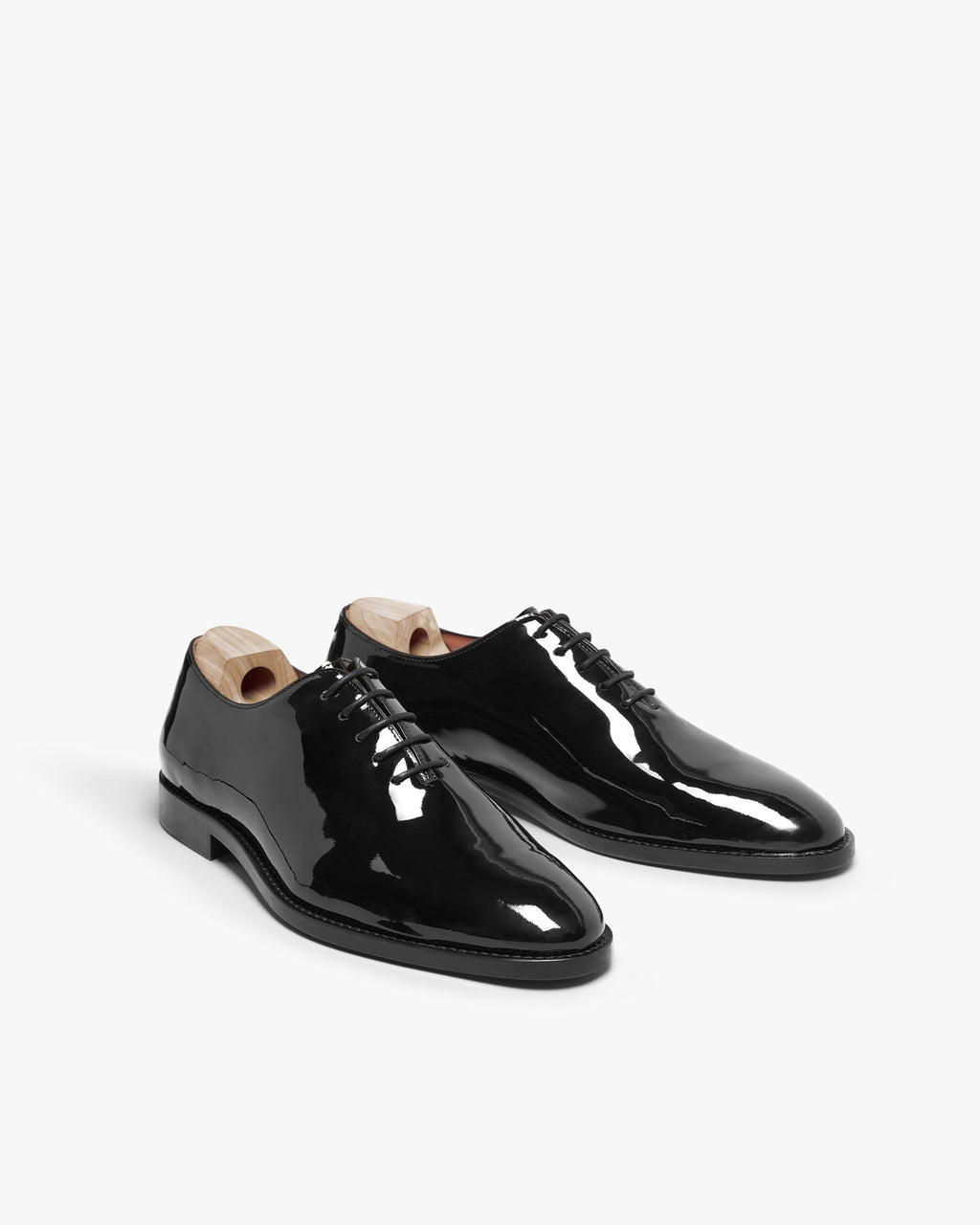 Regent Whole-Cut Oxford – Black Patent Leather