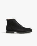 Barrow Split-Toe Boot – Black Suede