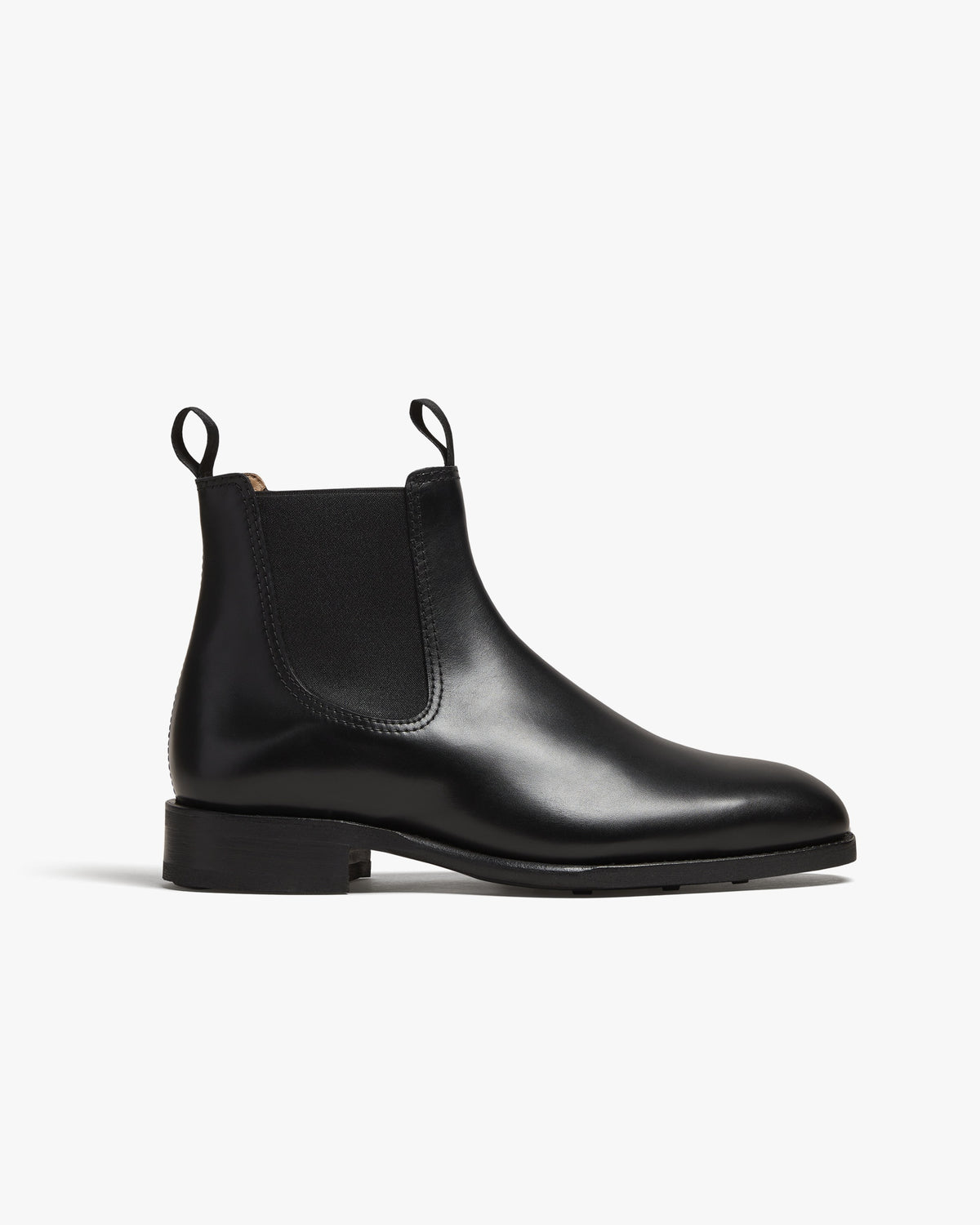 Halton Chelsea Boot – Black Calf