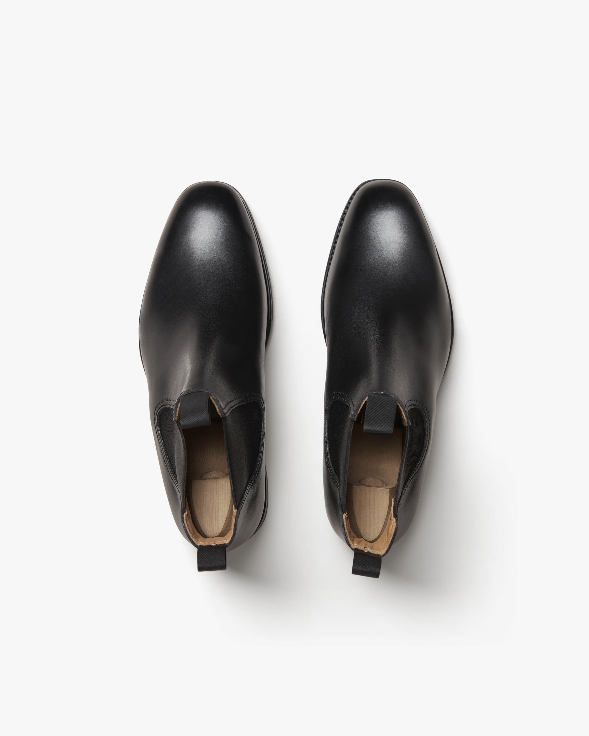 Halton Chelsea Boot – Black Calf