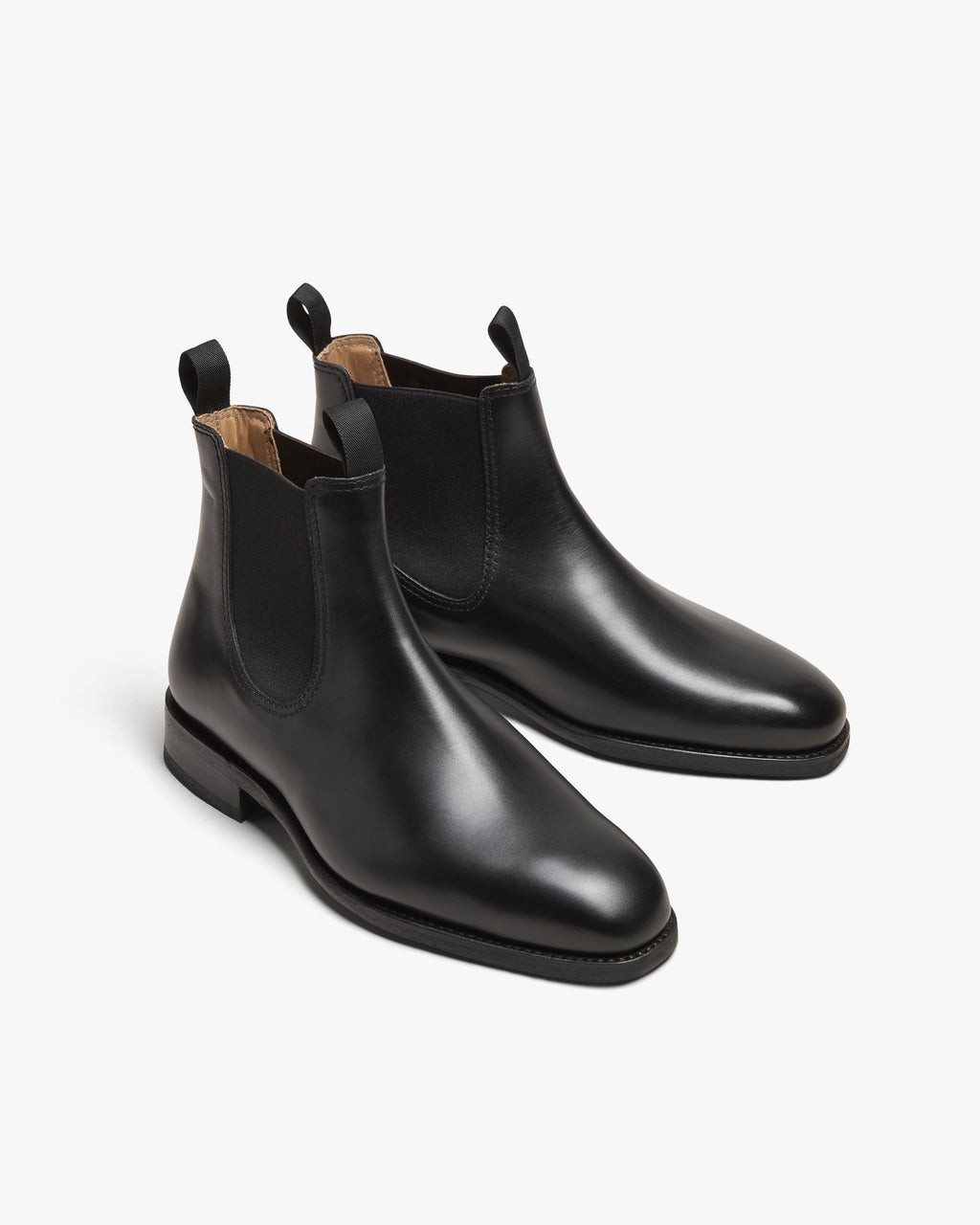 Halton Chelsea Boot – Black Calf