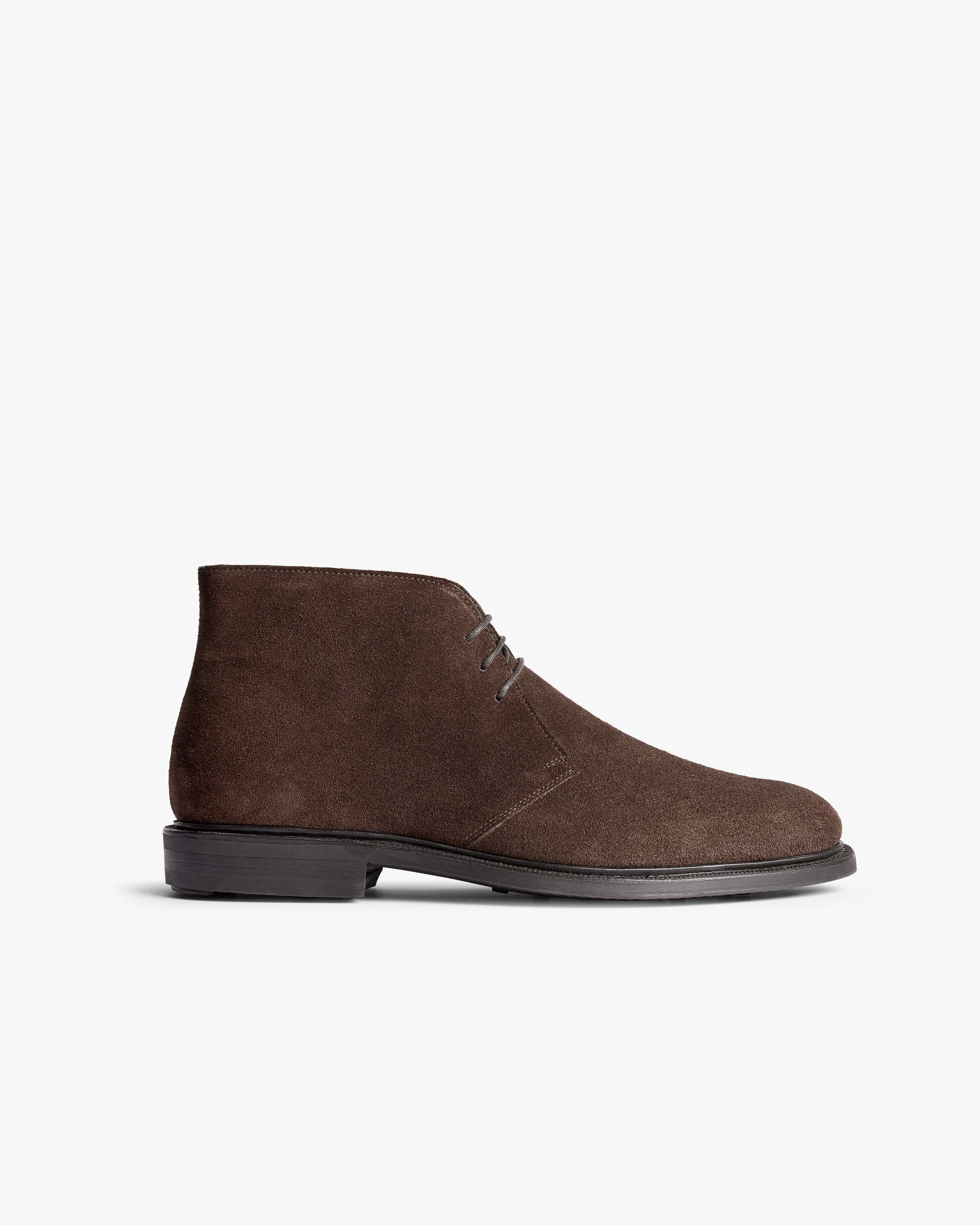 Denton Chukka Boot – Dark Brown Suede