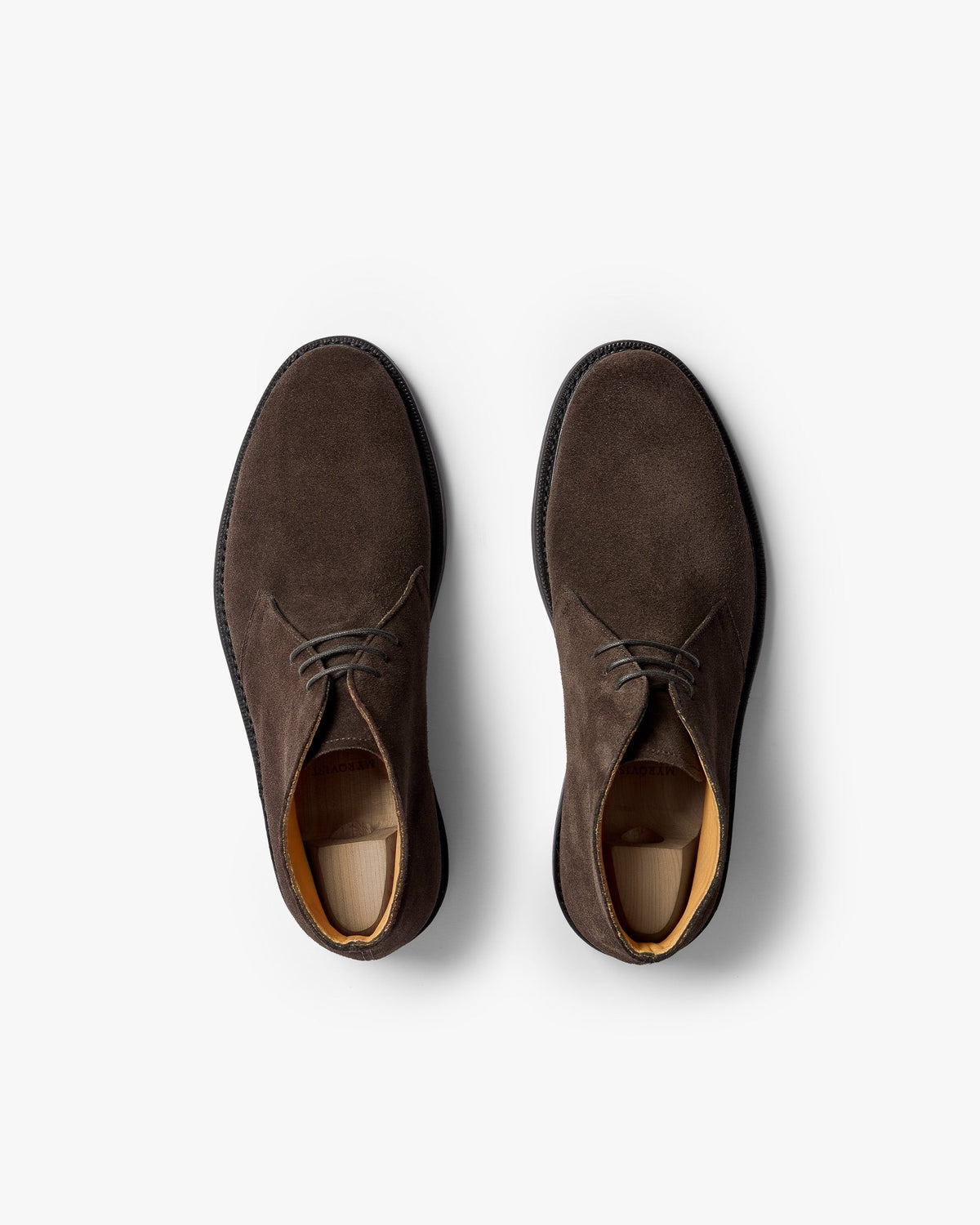 Denton Chukka Boot – Dark Brown Suede
