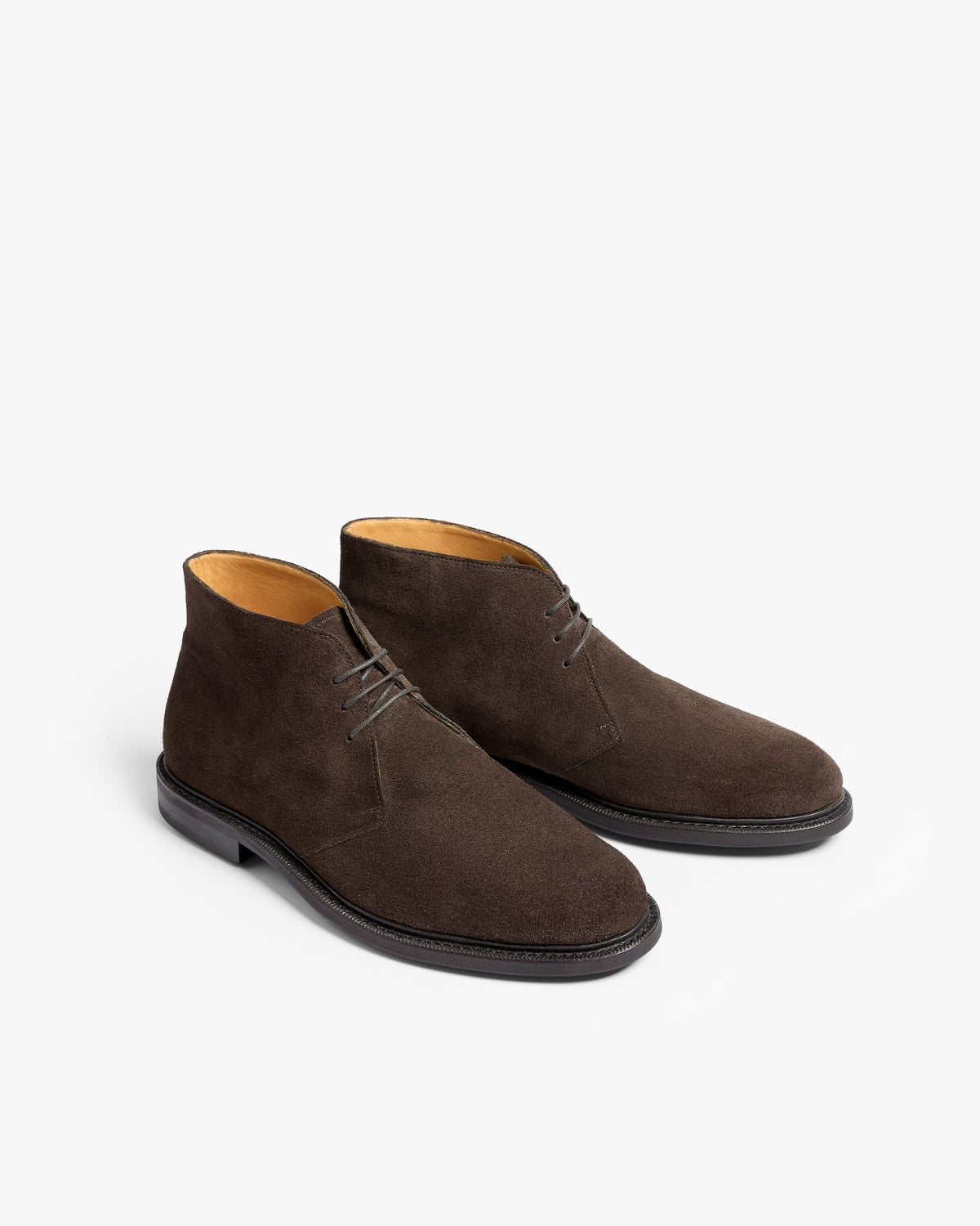 Denton Chukka Boot – Dark Brown Suede