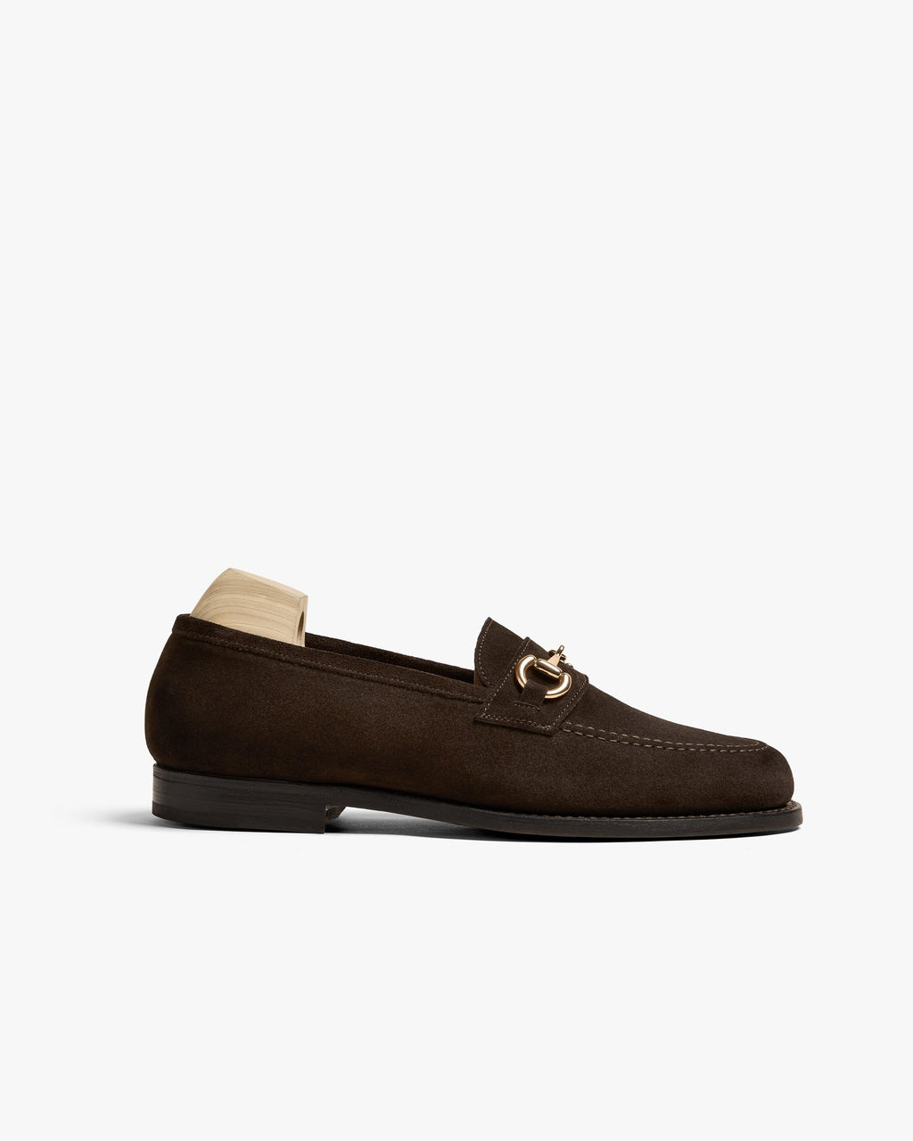 Ascot Horsebit Loafer – Dark Brown Suede
