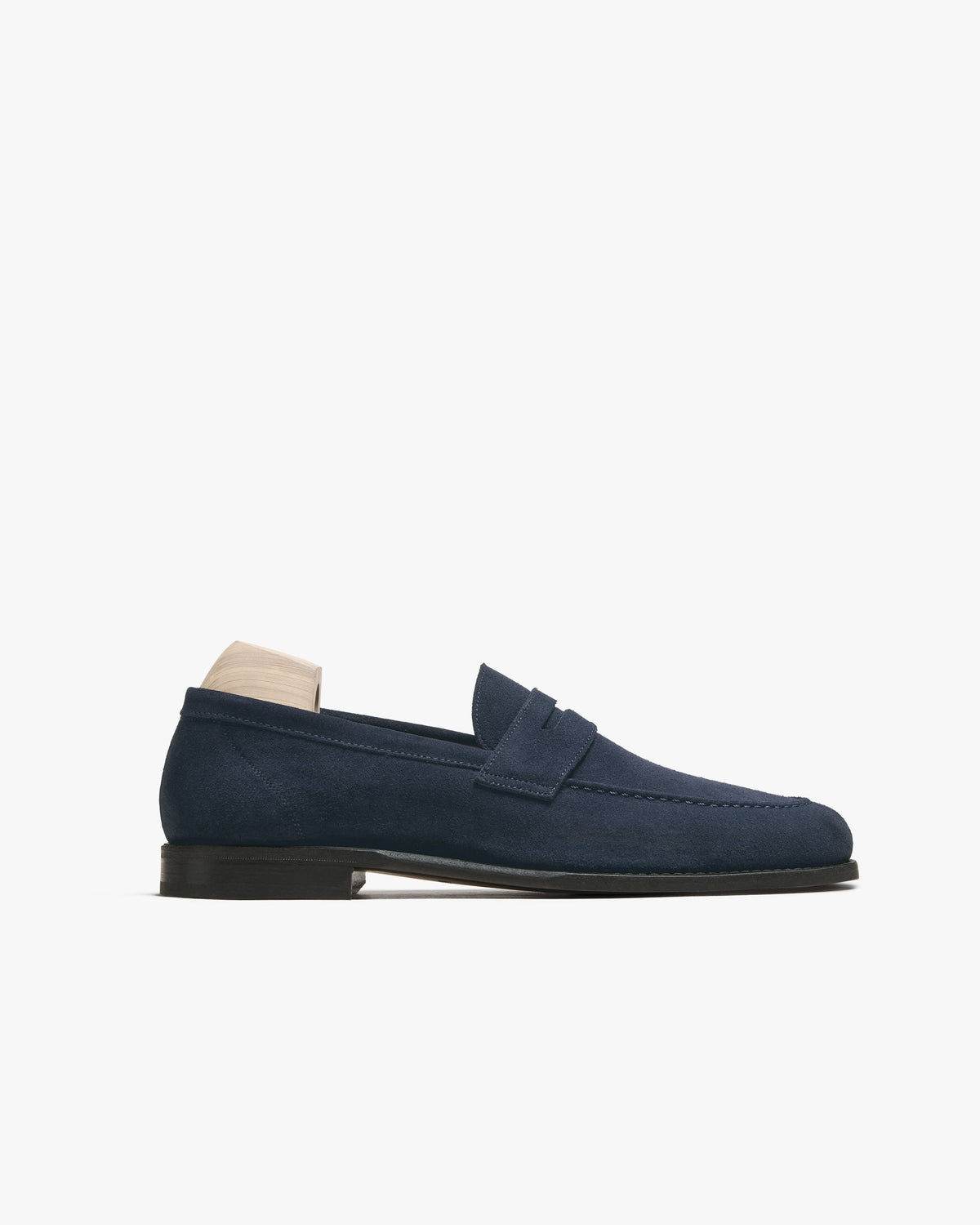 Marlow Penny Loafer – Navy Suede