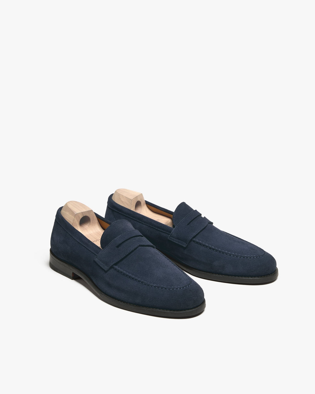 Marlow Penny Loafer – Navy Suede