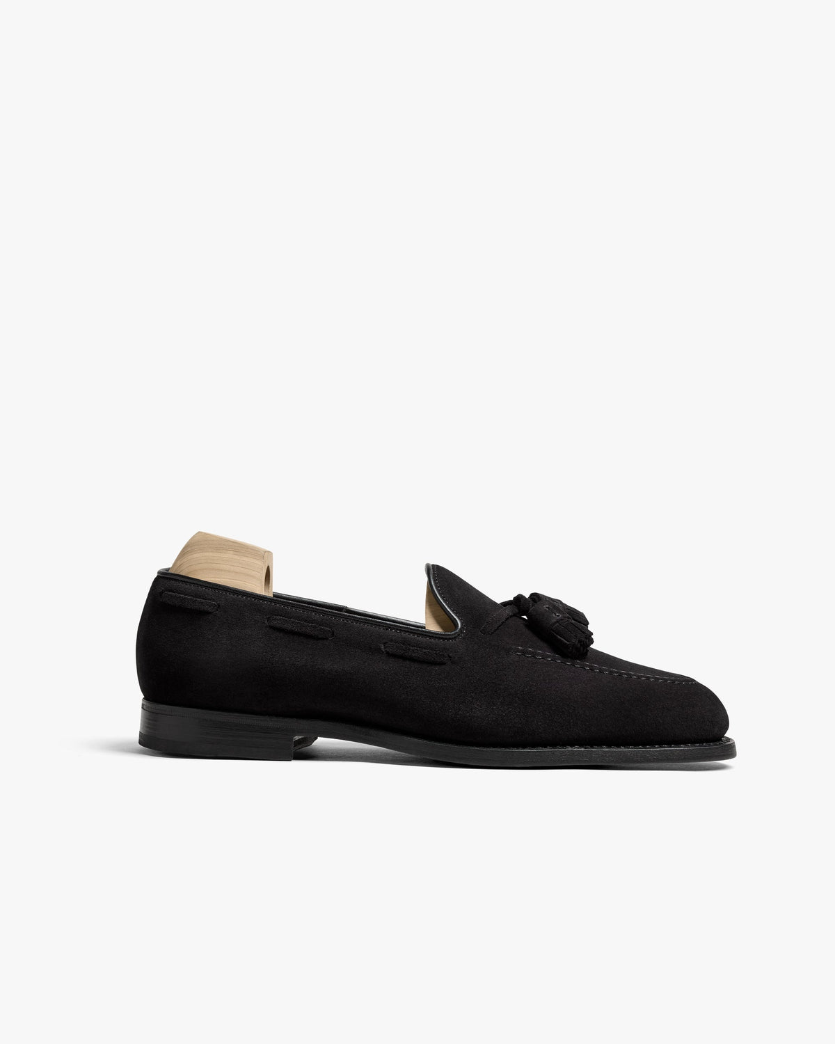 Radley Tassel Loafer – Black Suede