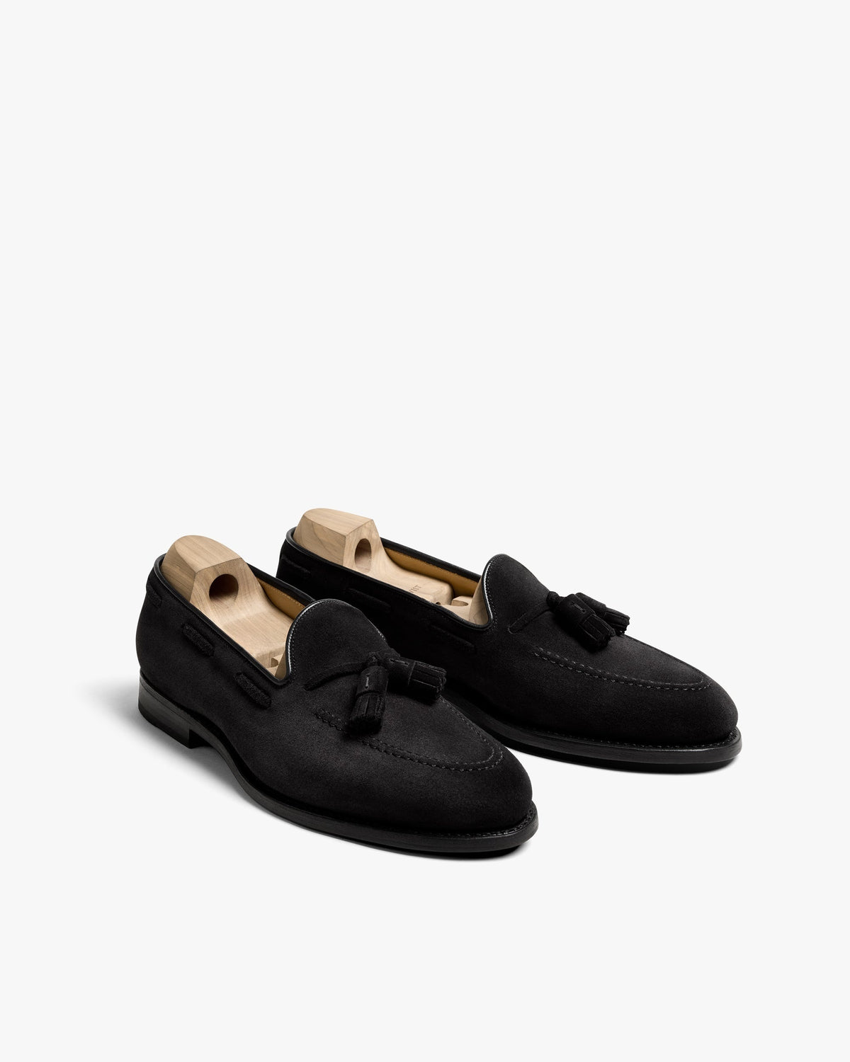 Radley Tassel Loafer – Black Suede