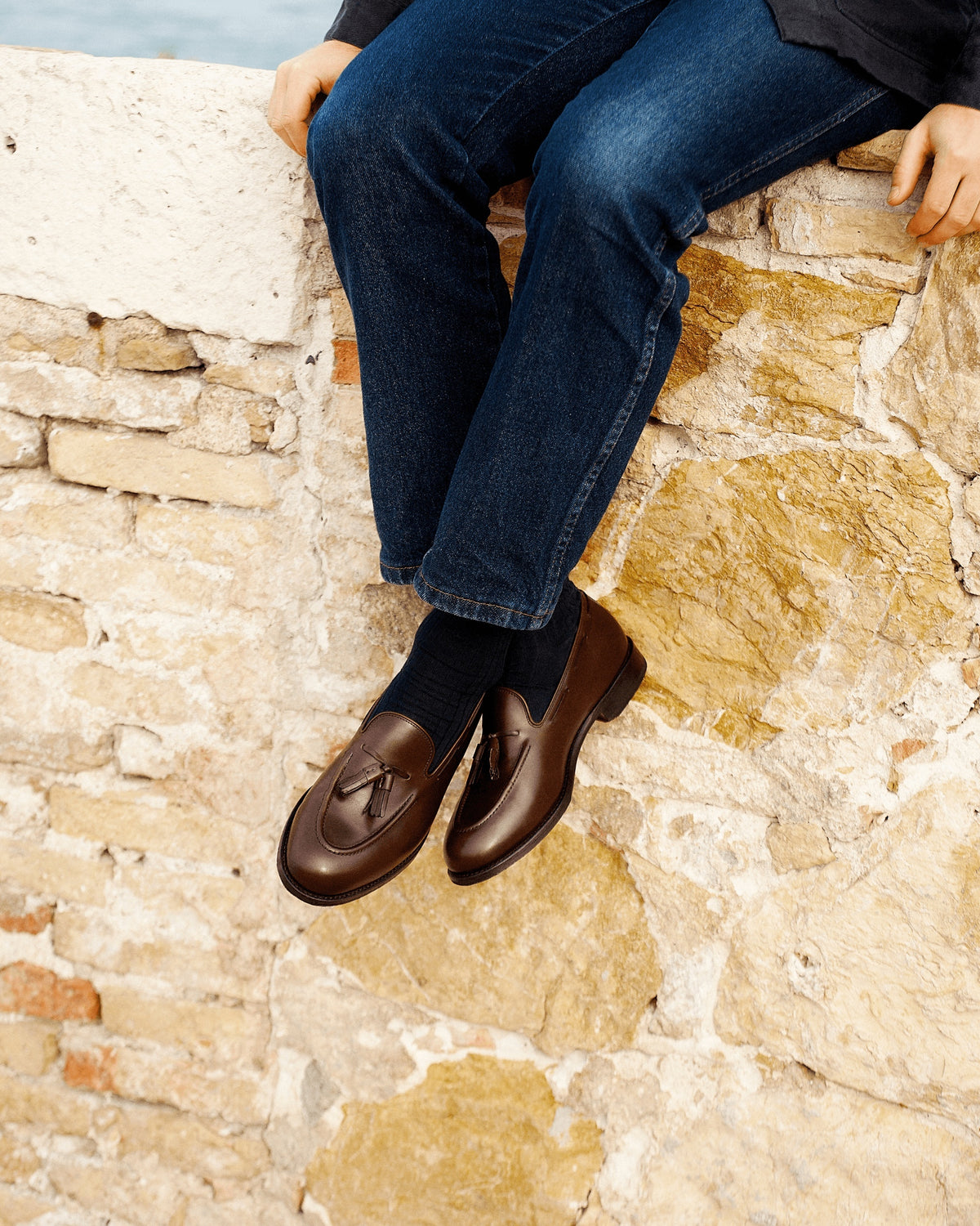 Radley Tassel Loafer – Dark Brown Calf