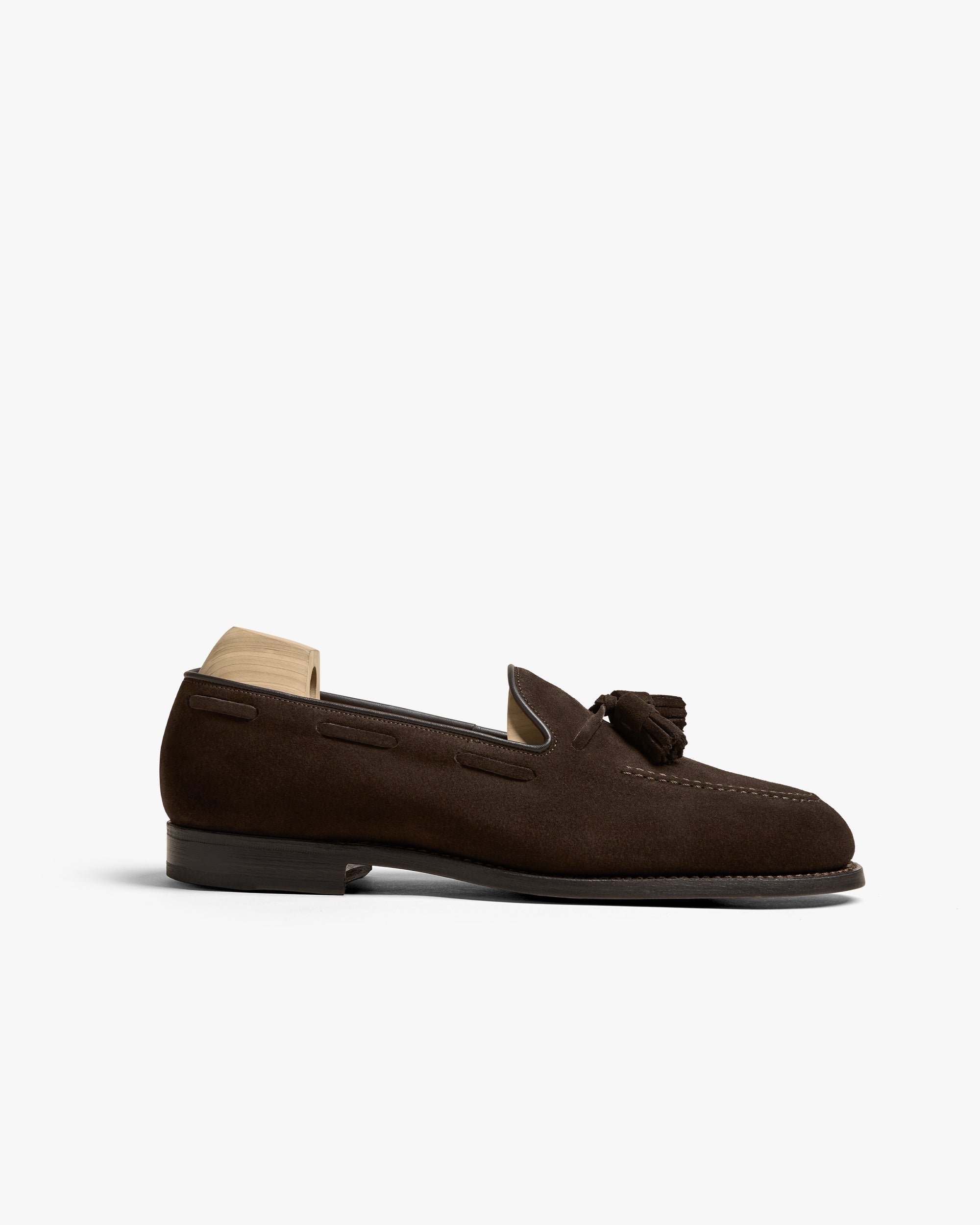 Radley Tassel Loafer – Dark Brown Suede
