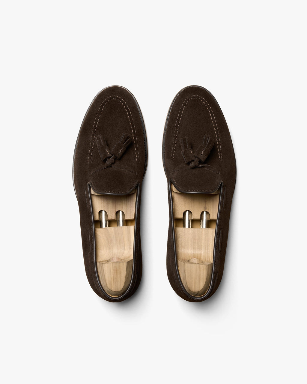 Radley Tassel Loafer – Dark Brown Suede