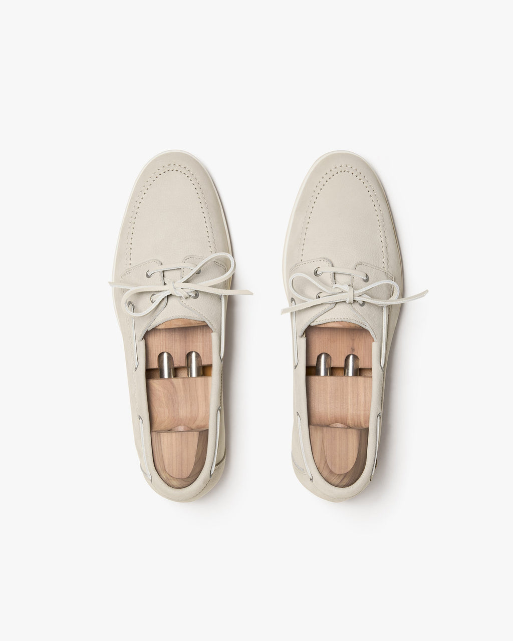 Harbor Boat Shoe – Beige Nubuck