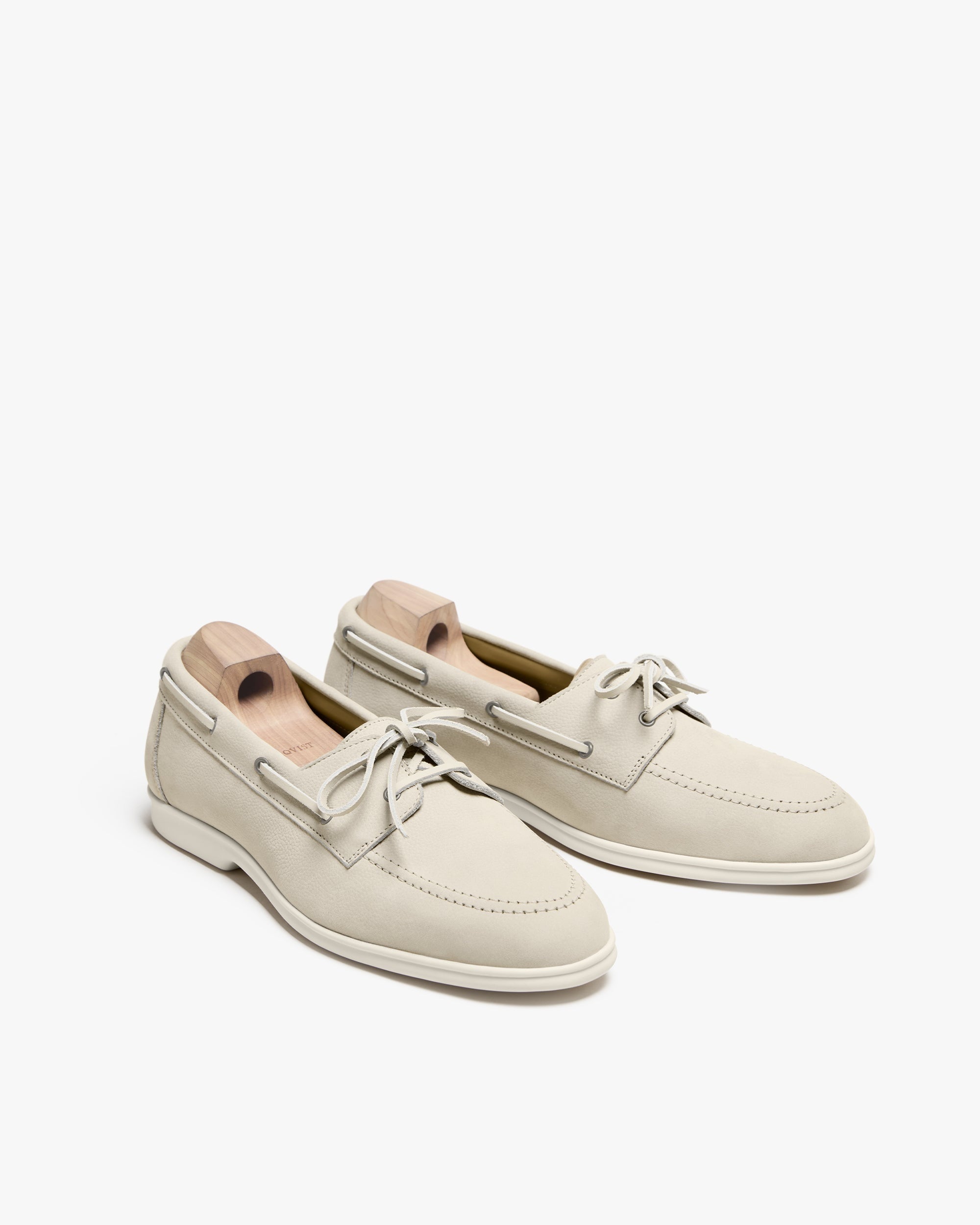 Harbor Boat Shoe – Beige Nubuck