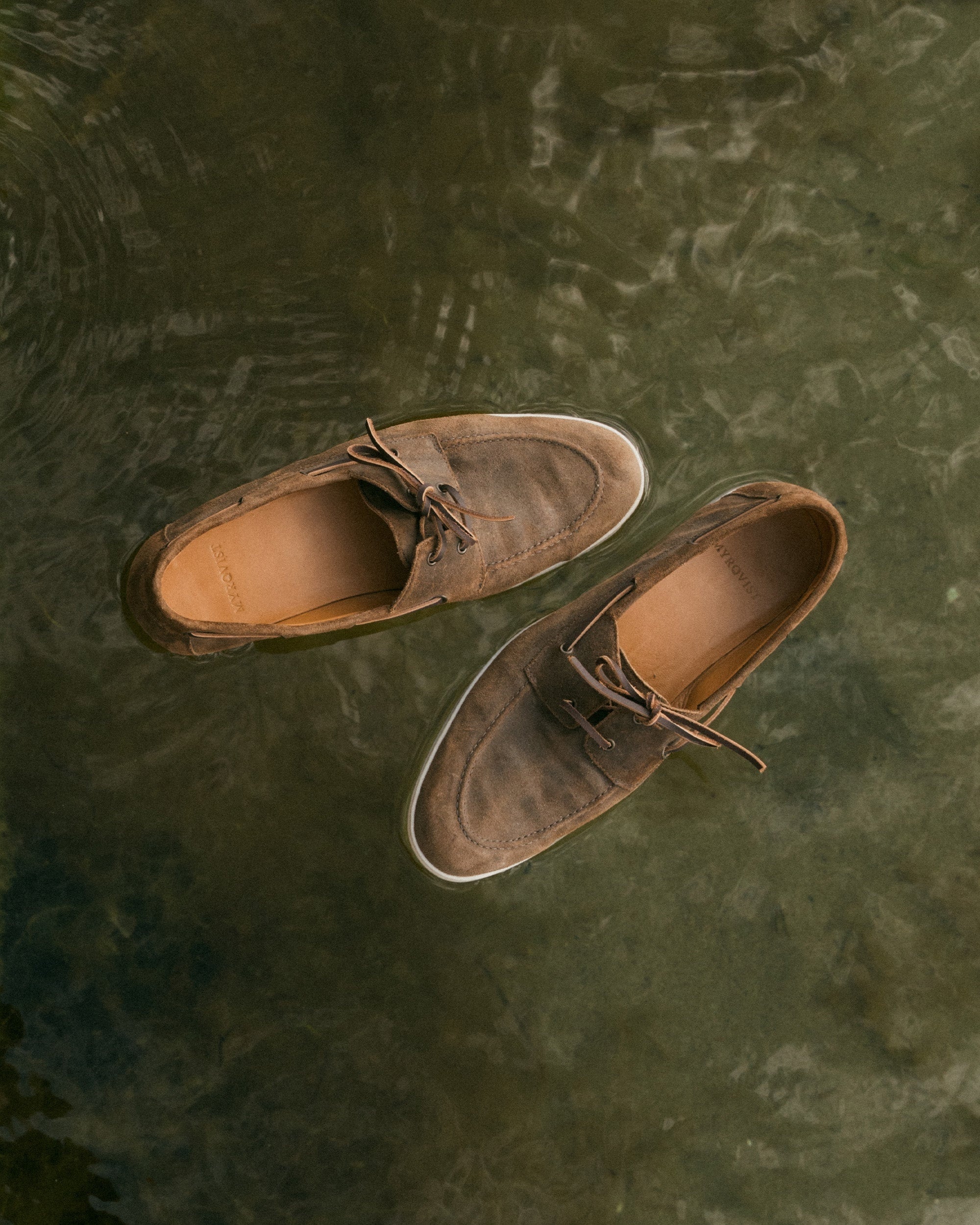 Harbor Boat Shoe – Chestnut Waxed Suede