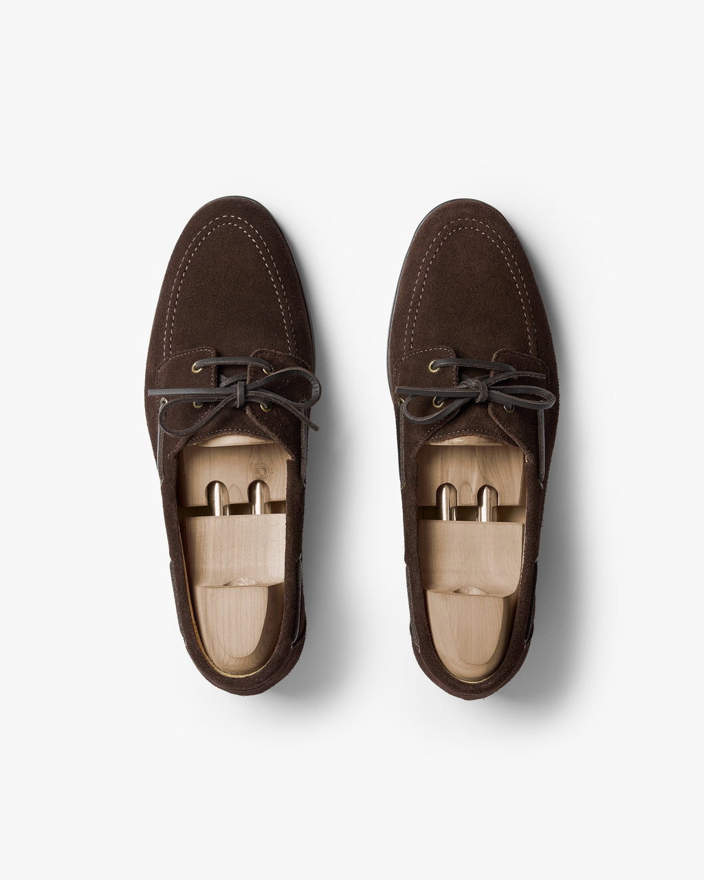 Harbor Boat Shoe – Dark Brown Suede