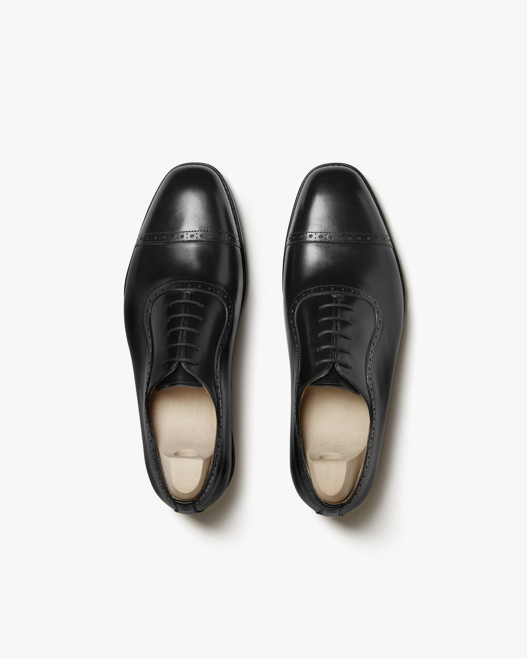 Winslow Cap-Toe Oxford – Black Calf