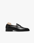 Wexford Penny Loafer – Black Calf