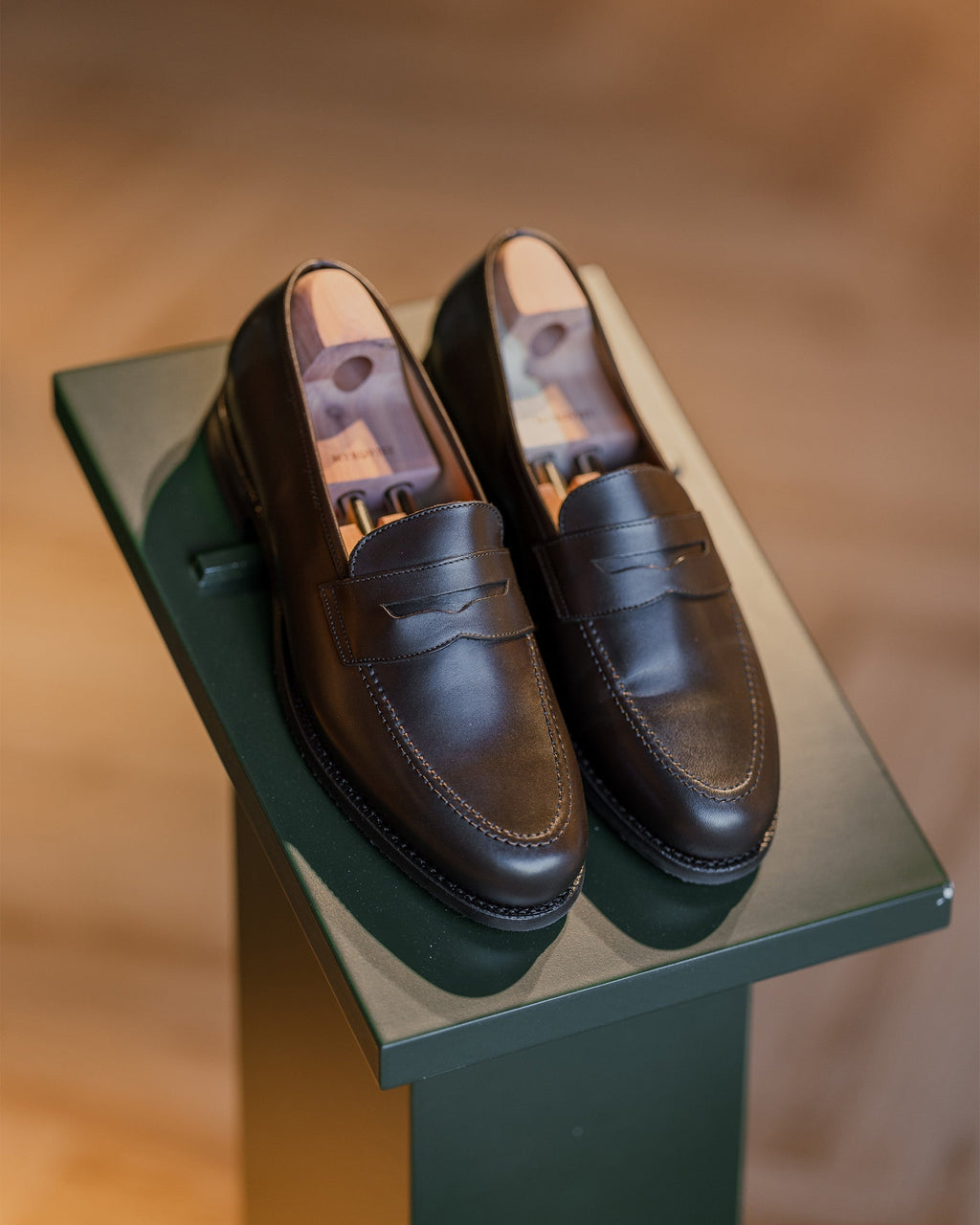 Hartley Apron Loafer – Dark Brown Calf