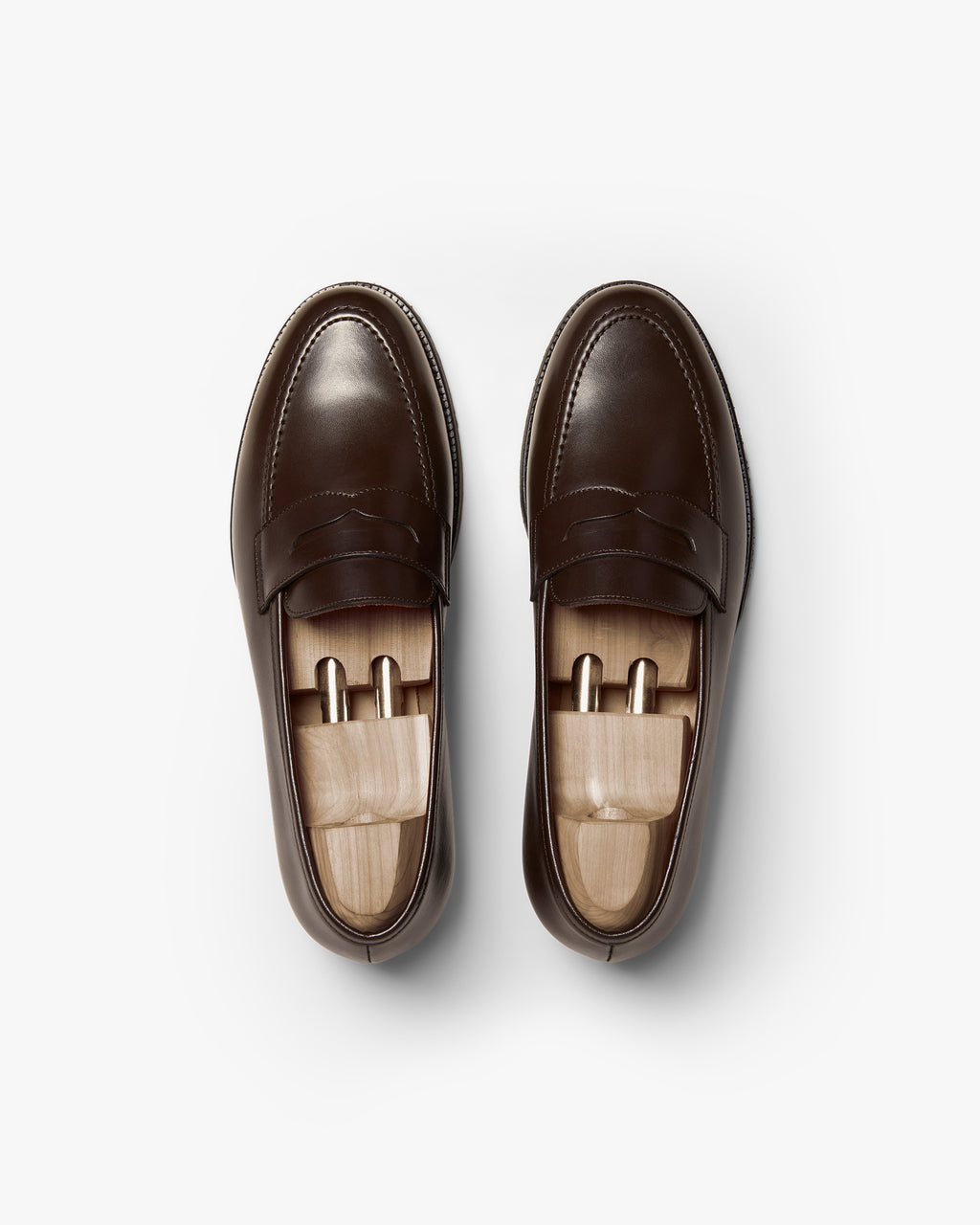 Hartley Apron Loafer – Dark Brown Calf