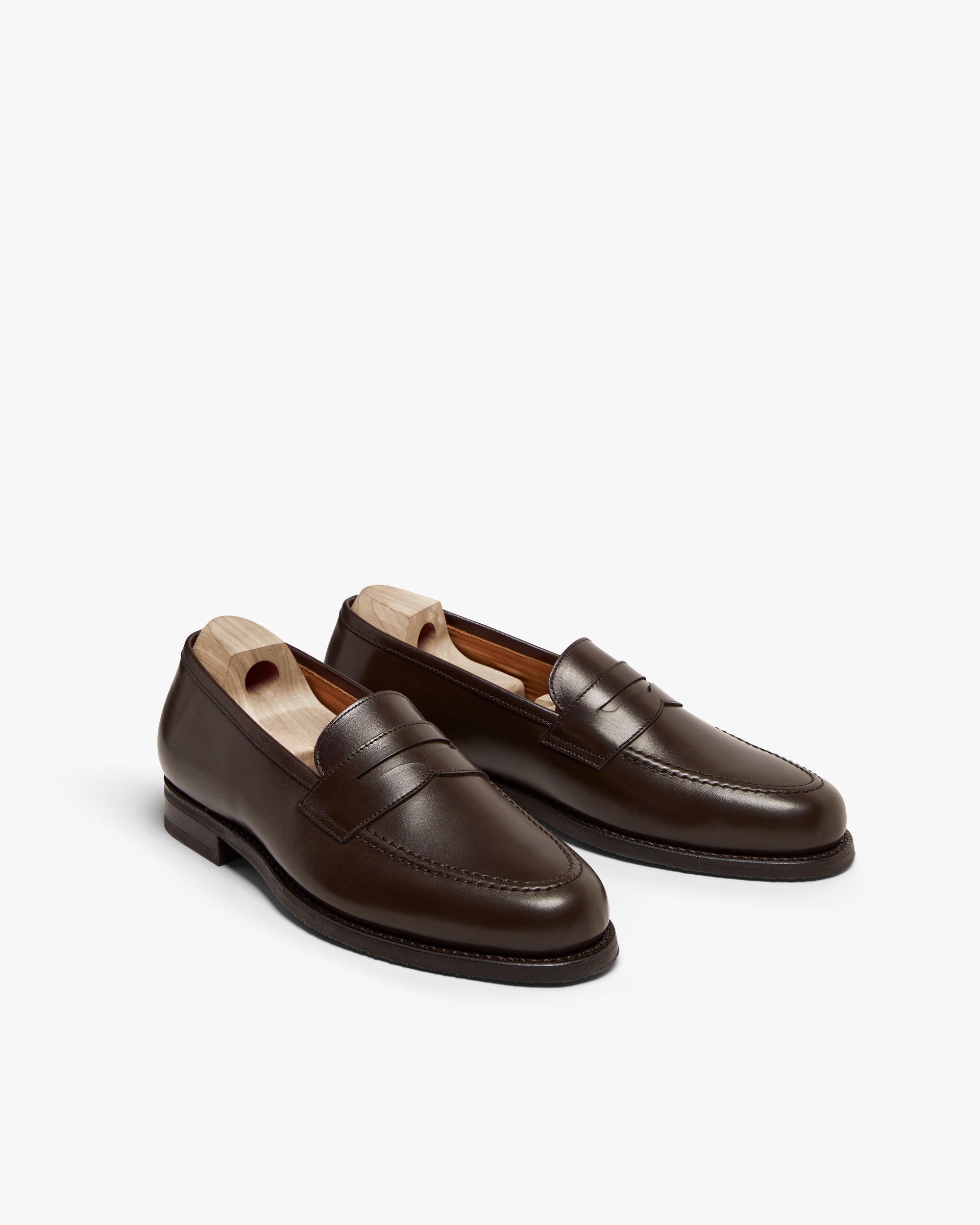 Hartley Apron Loafer – Dark Brown Calf