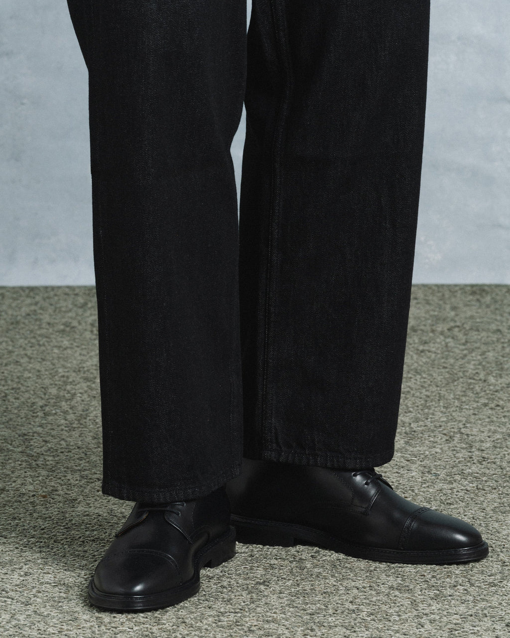 Kelston Cap-Toe Boot – Black Calf